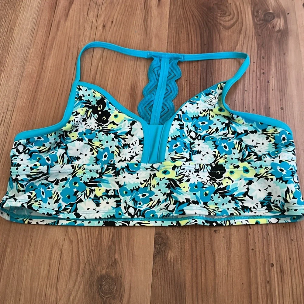 ZeroXposur Blue‎ and Yellow Bikini Swim Set
